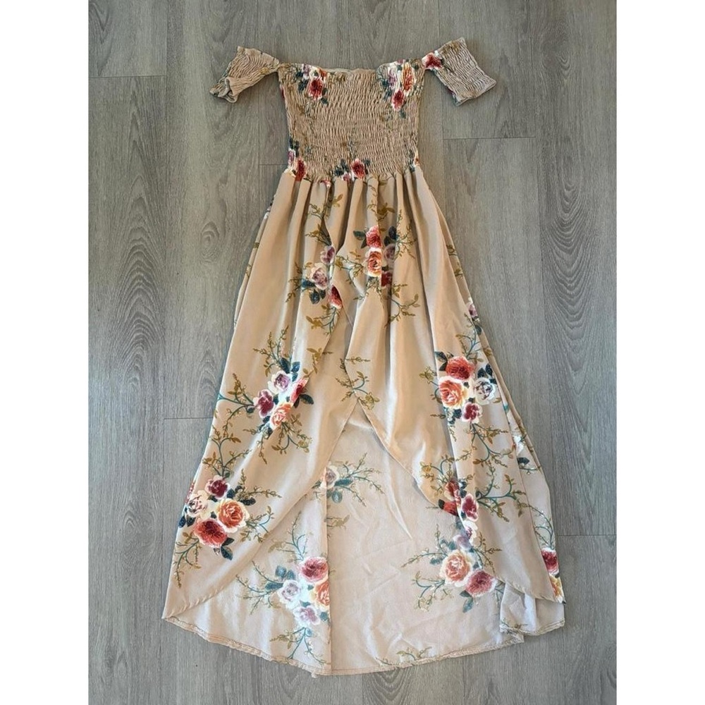 Floral Off-Shoulder Dress